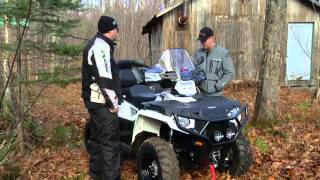 Ams  Action moteur sport  Vtt  Essai Polaris Sportsman Touring 570 EFI 2014 [upl. by Sampson951]