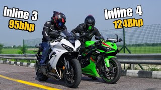 2025 Daytona 660 vs Mighty ZX6R  FASTEST 600 [upl. by Ealasaid]