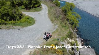 New Zealand South Island by Africa Twin  Days 2amp3 [upl. by Sreip]