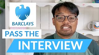 Pass the Barclays Interview  International Students [upl. by Yroggerg]