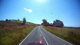 B4343 Devils Bridge to Tregaron [upl. by Amapuna]