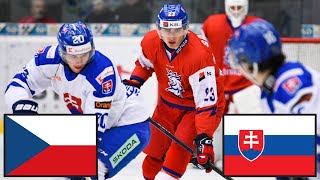 ČESKO VS SLOVENSKO U20 PŘÁTELSKÝ ZÁPAS 2024 [upl. by Botsford]