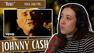 First Time Watching JOHNNY CASH  Hurt  Vocal Coach Reaction amp Analysis  Jennifer Glatzhofer [upl. by Cherise]