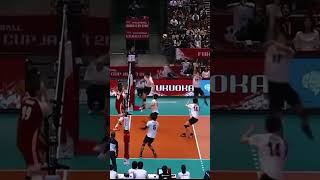 nishida 2019☠️ volleyballsource sportsequipment volleyballtechniques volleyball [upl. by Pudens]