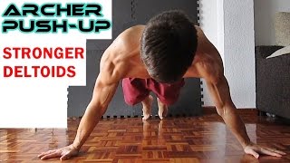 Archer Pushup  The RIGHT Way [upl. by Catt]