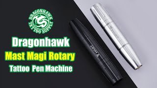 Mast Magi Rotary Tattoo Pen Machine [upl. by Manville323]