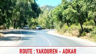 ROUTE YAKOURENADEKAR  طريق ايعكورن  ادكار  Road YAKOURENADEKAR [upl. by Hollah165]