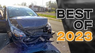 BEST OF 2023  Haufenweise Unfälle Nötigungen und Road Rage  GERMAN DASHCAM [upl. by Kippy49]