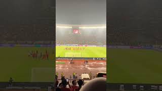 Atmosfer GBK Bikin Merinding 🔥🔥🇮🇩🦅 timnasday timnasindonesia gbk [upl. by Seravat]