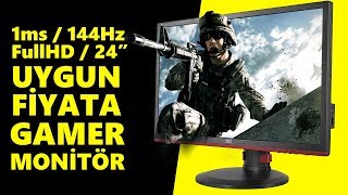 144Hz 1Ms Fiyat Performans Oyuncu Monitörü  AOC G2460PF [upl. by Aihsotal969]