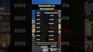 Vom Sparbuch zur Aktie Wie sich das Anlageverhalten der Deutschen verändert hat 😳📈 aktienmarkt [upl. by Winton]