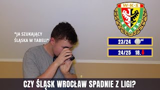 CZY ŚLĄSK WROCŁAW SPADNIE Z LIGI  superVLOG 5 [upl. by Cicero]