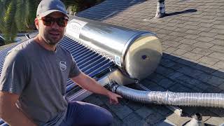 How Solar Water Heaters Work [upl. by Aleira172]