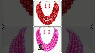 Red vs pink earrings choose fashion [upl. by Yendor]