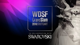 Bitsch  Williamson DEN  2016 GS STD Stuttgart  R4 Q  DanceSport Total [upl. by Anohs]