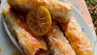 Baklava frulica sa orasima 🍋 [upl. by Eerahc]