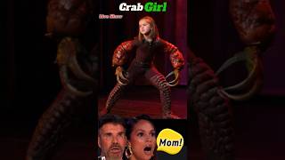 Unbelievable Magic Performance by Crab girl Shocks AGT Judges agt americasgottalent shorts ai [upl. by Elish]