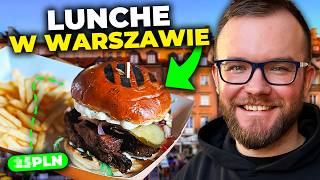 LUNCHE w WARSZAWIE 2024 smaczne i tanie jedzenie jak w 2020 Warszawa  GASTRO VLOG 655 [upl. by Neelyk]