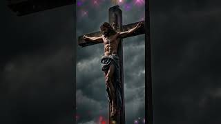 Powerful Prayer Reflecting on Jesus on the Cross prayer jesus shorts [upl. by Egiaf927]