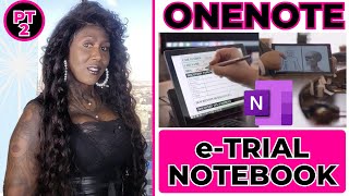 How to Make a OneNote e  Trial Notebook Part 2 [upl. by Kamerman445]