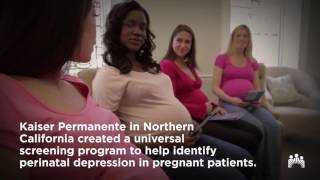 Screening Program Increases Identification and Treatment of Perinatal Depression [upl. by Yordan]