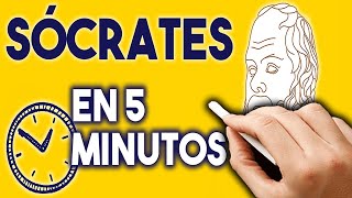 Sócrates en 5 minutos Animación Mayéutica Sofistas Juicio Critón ¿Por qué mataron a Sócrates [upl. by Lea]