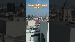 Loews Hollywood Hotel hollywood hotels walkoffame hollywoodmovies california [upl. by Diamante]