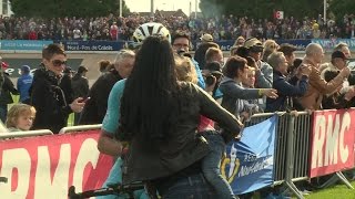 Lars Boom komt over de finish [upl. by Carlita]