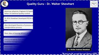 Quality Guru part 1 of 12  Dr Walter Shewhart [upl. by Adniral561]