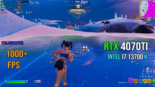 RTX 4070 ti  Intel i7 13700K  Arena  Performance Mode  Fortnite Chapter 4 [upl. by Vita]