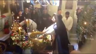 Must See  Orthodox Priest Throwing Holy Water [upl. by Ahsiekel]