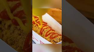 Cheese Hot Dog food delicious streetfood cooking [upl. by Anirok846]