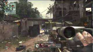 IReapZz  MW3 Sniper Montage 2 [upl. by Larret519]