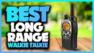 Best Long Range Walkie Talkie 2024  The Only 5 You Should Consider Today [upl. by Ennalorac]