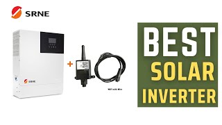 Best Solar Hybrid Inverter  SRNE 3000W 24V MPPT 60A Solar Hybrid Inverter Review in 2024 [upl. by Acima]