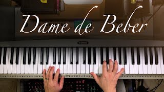 Dame de Beber Marcos Barientos  Piano Tutorial [upl. by Irac185]