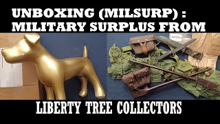 UNBOXING 196 LIBERTY TREE COLLECTORS Soviet Pouches and Bayonet Scabbards US M5 Bayonet M8A1 more [upl. by Pruter]