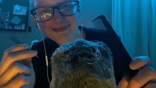 ASMR Lice Check RP YOU’RE INFESTED Inaudible Whispering Mic Brushing Plucking [upl. by Starlene]