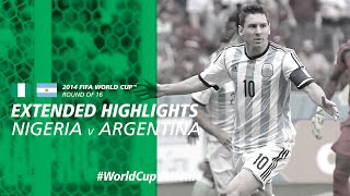 Nigeria 23 Argentina  Extended Highlights  2014 FIFA World Cup [upl. by Beckman26]