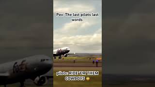 Pov The pilots last words Fedex 80 fedex flight crash lastwords [upl. by Urd]