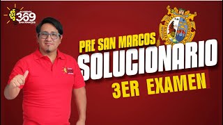 SOLUCIONARIO 3ER EXAMEN DE LA PRE SAN MARCOS 2023  II [upl. by Yesdnyl155]