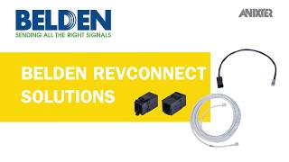 Belden RevConnect Solutions  Anixter Featured Solutions [upl. by Ssitruc179]