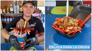 Michelada con camaron y agua chile para la cruda espantosa [upl. by Anin532]