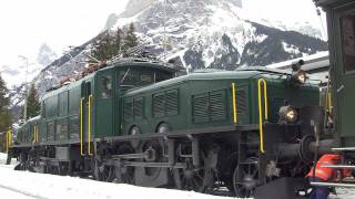 HD Ce 68 III 14305 An die Belle Epoque Kandersteg 22012012 [upl. by Broddie]