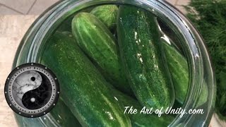 Best Fermented Dill Pickles  Easiest Recipe [upl. by Waldman]