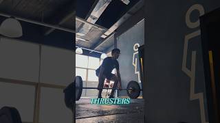 Ejercicio THRUSTERS crossfit metallica music motivation [upl. by Stoneham]