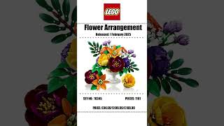 LEGO Flower Arrangement Set 10345 – A Blooming Beautiful Display 🌸🌿 [upl. by Ycnaffit]