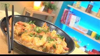 Recette de Crevettes sauce piquante  750g [upl. by Diarmuid]