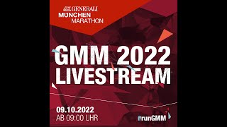 36 GENERALI MÜNCHEN MARATHON  Livestream 09 Oktober 2022 [upl. by Anavas]