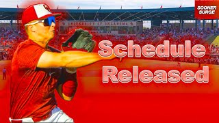 OU Baseball 2024 Baseball schedule is released [upl. by Janot619]